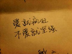 100个内心冰凉无比失落失恋的网名